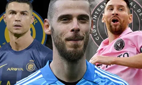 Tái hợp Ronaldo hay sát cánh cùng Messi, De Gea ra lựa chọn cuối cùng