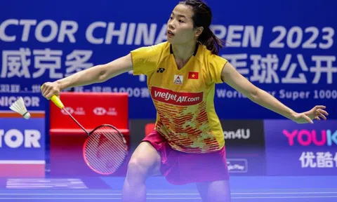 Hạ đẹp đối thủ, Nguyễn Thùy Linh thẳng tiến tứ kết giải China Master 2023