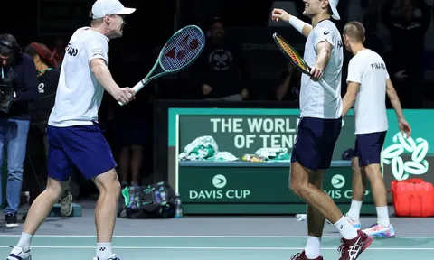 Kết quả tennis 22/11: ĐKVĐ Davis Cup dừng bước, Lý Hoàng Nam thăng hoa