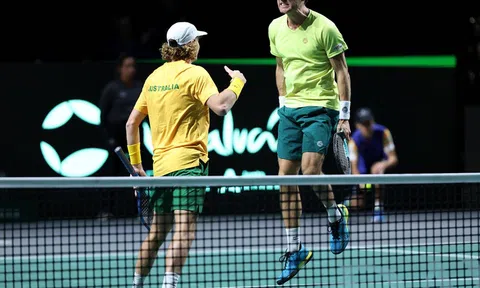 Lách qua khe cửa hẹp, đương kim á quân Úc lọt vào bán kết Davis Cup 2023