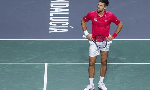 Djokovic hóa "báo thủ", Serbia bị loại cay đắng tại Davis Cup 2023