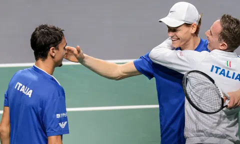 Vượt trội đẳng cấp, Jannik Sinner đưa Ý lên đỉnh vinh quang tại Davis Cup 2023