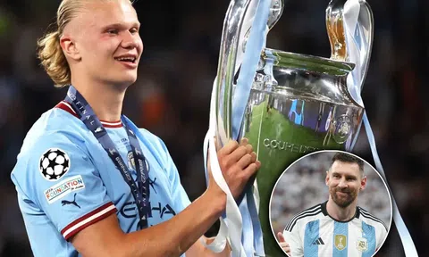 Vượt mặt Messi, Haaland ngạo nghễ giành giải thưởng danh giá nhất năm