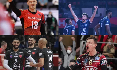Xác định 4 đội bóng lọt vào bán kết giải bóng chuyền vô địch các CLB thế giới 2023