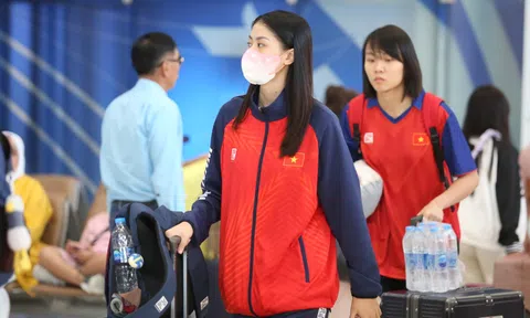 Bóng chuyền nữ Việt Nam lên đường dự giải thế giới 2023: Kiều Trinh vẫn có mặt