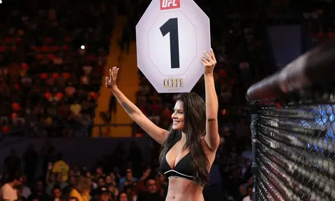Ring Girl thiên thần của UFC Camila Oliveira thông báo tin vui