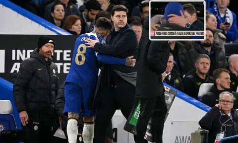 Khoảnh khắc cảm động: Ngôi sao Chelsea rơi nước mắt trong vòng tay Pochettino