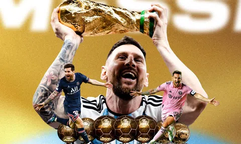 Năm 2023 viên mãn của Lionel Messi: Hào quang nước Mỹ và Quả bóng vàng thứ 8