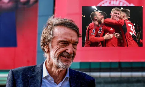 Sir Jim Ratcliffe đã 'mở vía' không thể hoàn hảo hơn cho MU