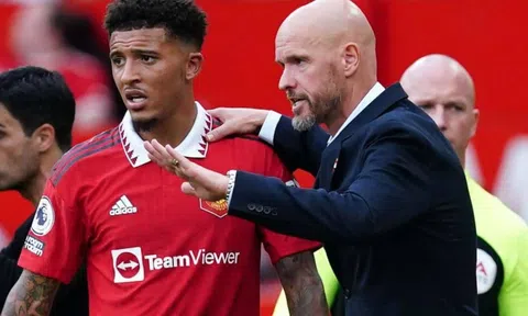 Ten Hag nói về tương lai Sancho, báo luôn tin mừng tới người hâm mộ