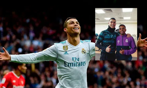Sao Real Madrid nhận quà ý nghĩa từ fan Ronaldo nhân ngày sinh nhật