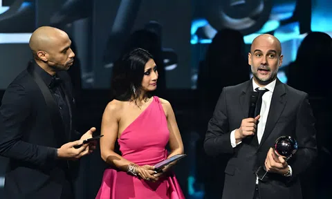 Pep bất lực đưa ra câu trả lời khi bị Thierry Henry hỏi khó chọn Barca hay Man City