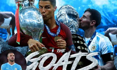 Kyle Walker chỉ thẳng người duy nhất cùng 'GOAT' với Ronaldo và Messi