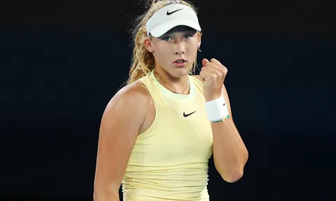 Tay vợt 16 tuổi tạo nên cú sốc lớn nhất Australian Open 2024