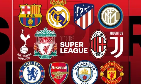 Super League có động thái đáp trả mạnh mẽ đối với UEFA