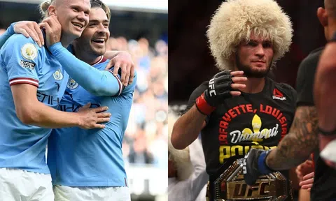 Haaland nhận vinh dự đặc biệt từ võ sĩ huyền thoại UFC
