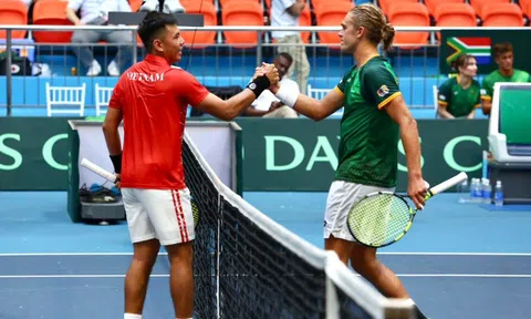 Lý Hoàng Nam tỏa sáng, tennis Việt Nam vẫn lỡ hẹn với nhóm II Davis Cup