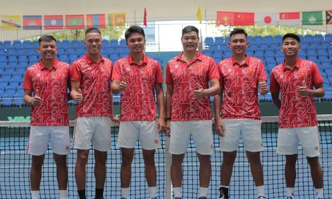 NHM nói gì về thất bại của tennis Việt Nam ở vòng play-off nhóm II Davis Cup 2024