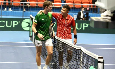 Kết quả tennis 4/2: Lý Hoàng Nam xuất sắc, Việt Nam vẫn lỡ hẹn với nhóm II Davis Cup