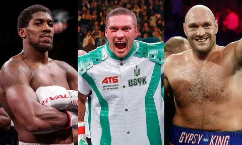 Kế hoạch thi đấu của Anthony Joshua: Francis Ngannou, Tyson Fury và Oleksandr Usyk trong tầm ngắm