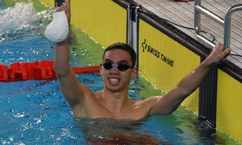 Nguyễn Huy Hoàng lọt top 30 thế giới nội dung 800m tự do