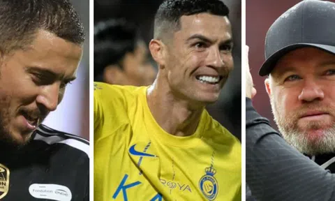 Rooney ủng hộ 'bóng đá thuần túy' của Hazard khi so với Ronaldo