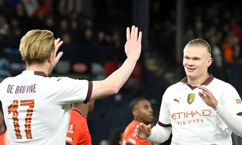 Erling Haaland đưa Bruyne 'lên mây xanh'