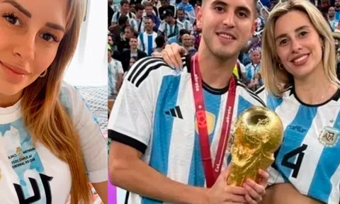 Vợ tuyển thủ Argentina dọa bán huy chương vàng World Cup 2022