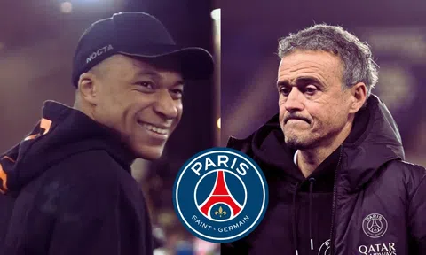 Mbappe cười 'như hoa' khi bị thay ra, Enrique tiết lộ sự thật phũ phàng
