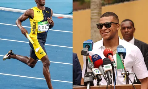 Usain Bolt cười nhạo Mbappe