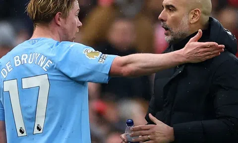Pep Guardiola chính thức lên tiếng về lý do thay De Bruyne