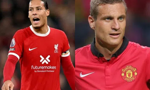 Tiền đạo từng 'hành' Vidic so sánh đẳng cấp Van Dijk với biểu tượng MU