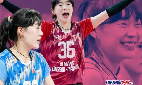 'Tiên tử' Cai Xiaoqing chiếm sóng tại giải bóng chuyền VĐQG 2024