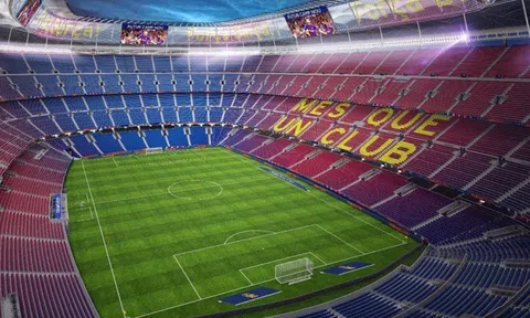Không thua kém Real Madrid, Barca 'nhá hàng' SVĐ Nou Camp cực xịn