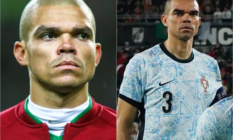 Pepe trường tồn với thời gian khi đạt cột mốc khó tin ở tuyển Bồ Đào Nha