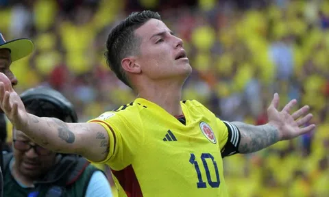 James Rodriguez muốn quay lại La Liga sau chiến thắng của Colombia trước Tây Ban Nha