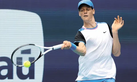 Kết quả tennis 25/3: Sinner, Medvedev đồng loạt đi tiếp tại Miami Open 2024