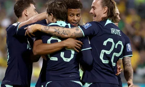 Australia giành vé đầu tiên dự vòng loại thứ 3 World Cup 2026 khu vực châu Á