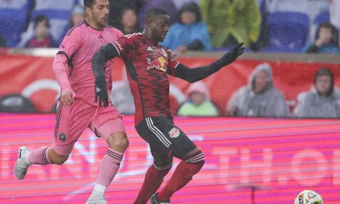 Inter Miami thất bại nặng nề trước NY Red Bulls trong ngày không có Messi