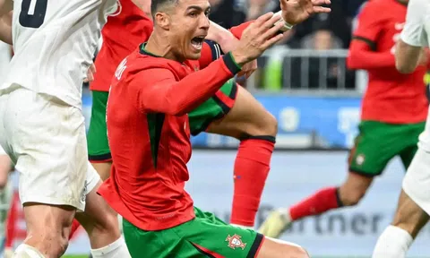 Bồ Đào Nha bất ngờ thua trước Slovenia trong ngày Ronaldo trở lại