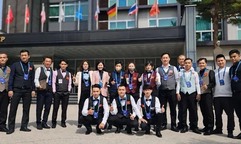 Carom Việt Nam thống trị nội dung 1 băng giải vô địch châu Á 2024