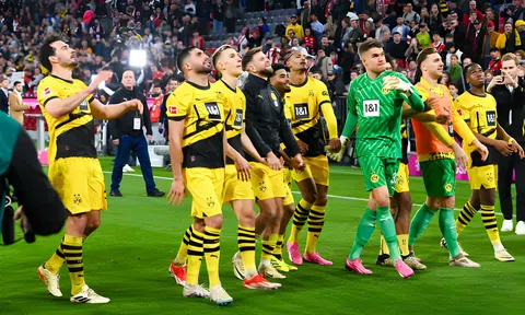 Dortmund và những con số ấn tượng trong trận thắng Bayern