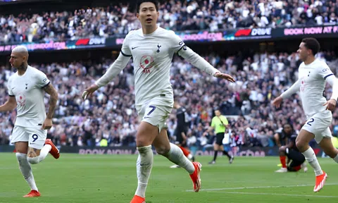 Son Heung Min tỏa sáng, Tottenham thoát hiểm trước Luton