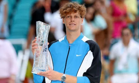 Kết quả tennis 31/3: Jannik Sinner 'xưng vương' tại Miami Open 2024