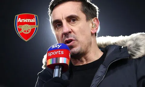 Neville chỉ đích danh 1 sao Arsenal đá kém trận gặp Man City