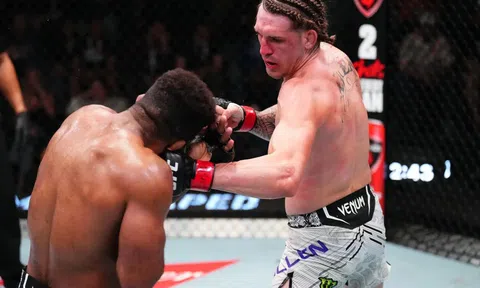 UFC Vegas 90: Brendan Allen giành chiến thắng quyết định 5 hiệp căng thẳng với Chris Curtis