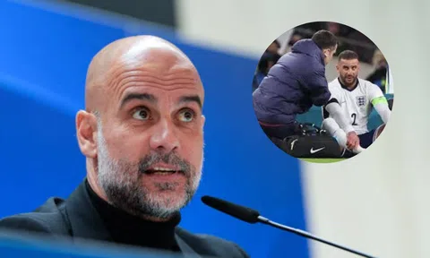 Pep 'đá xoáy' tuyển Anh với chấn thương của 'máy chạy' Man City