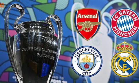 Lịch thi đấu tứ kết C1 rạng sáng mai 10/4: Đại chiến Real Madrid vs Man City