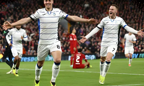 Cơn địa chấn, Atalanta đè bẹp Liverpool ngay tại Anfield