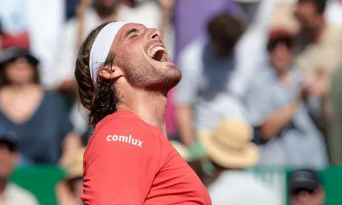 Stefanos Tsitsipas lần thứ 3 đăng quang Monte Carlo Masters